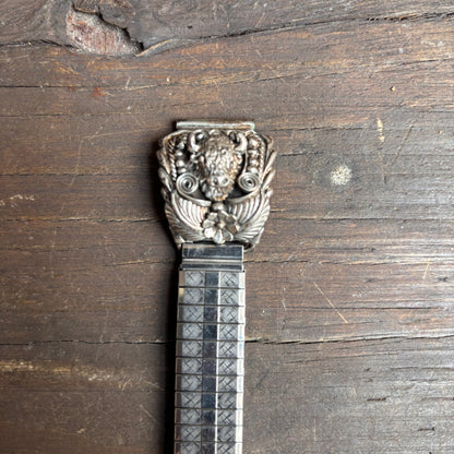 Silver Buffalo Head Watch Strap