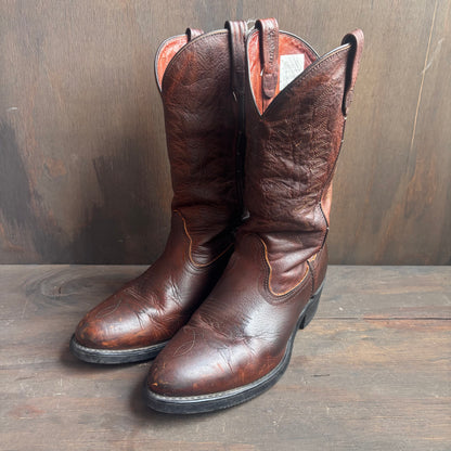 DD Tuff Brown Leather Boots