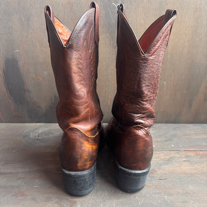 DD Tuff Brown Leather Boots