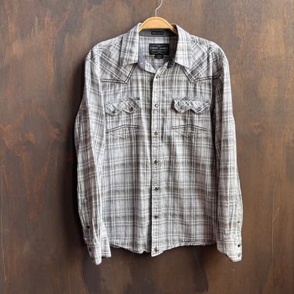 Cody James Plaid Pearl Snap