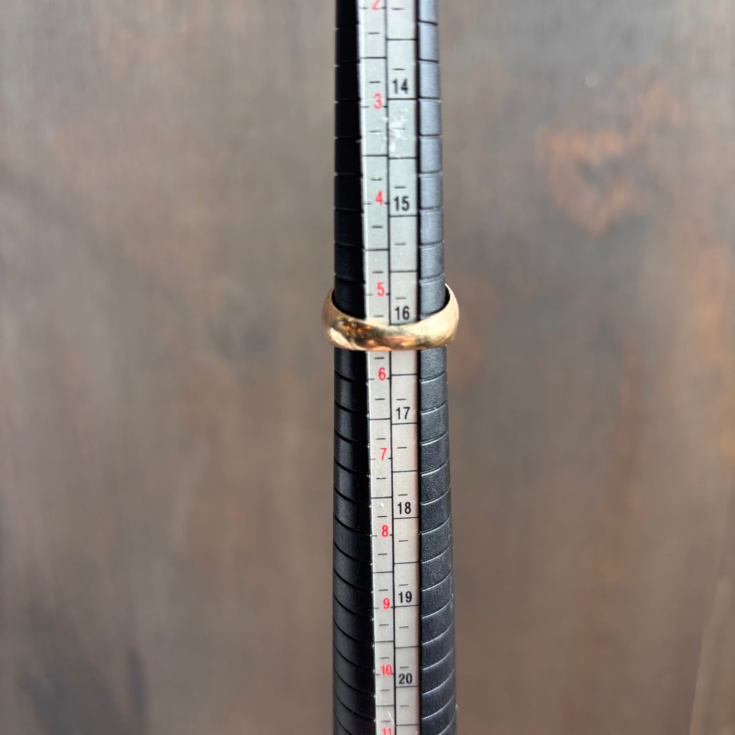 Brass Ring with Rhinstone