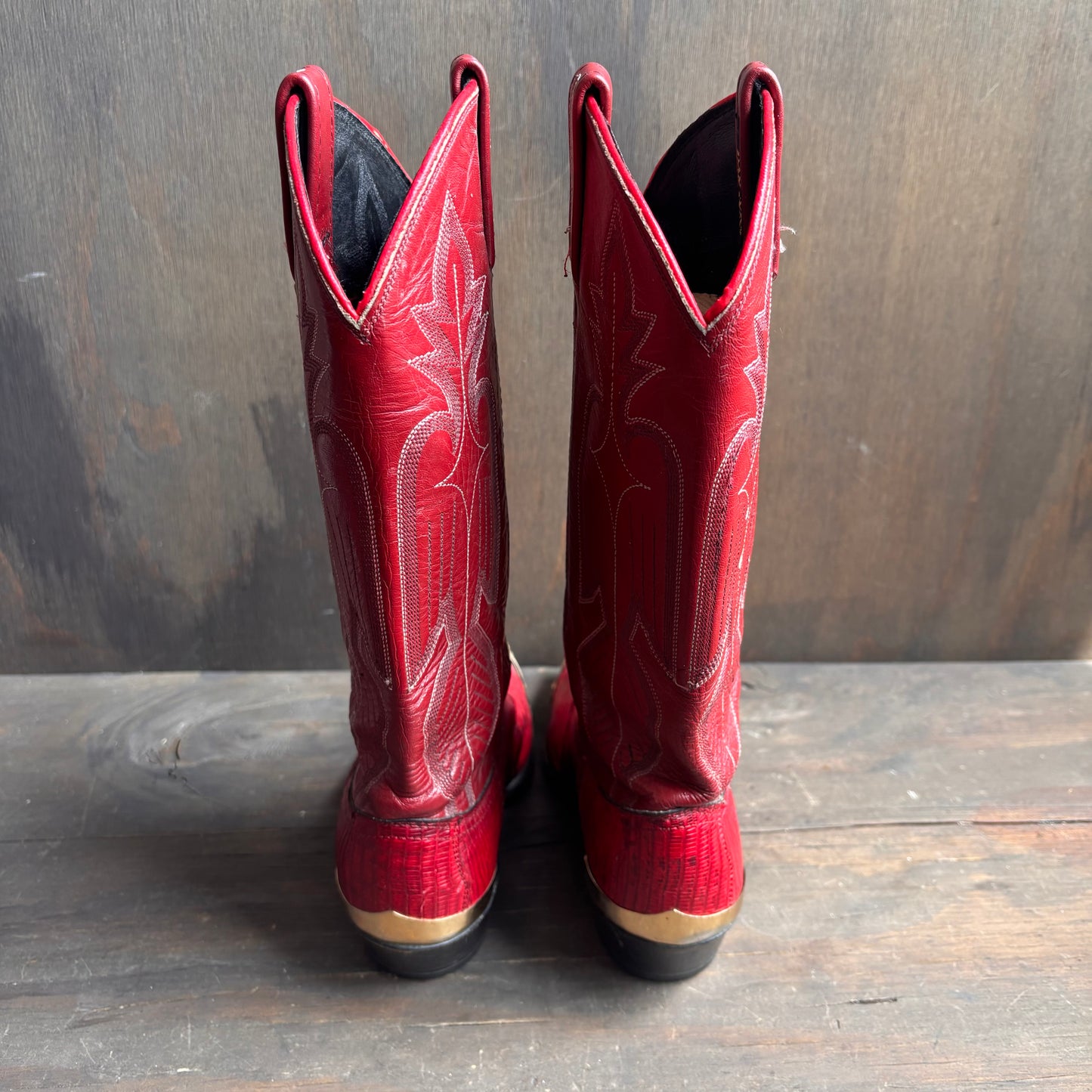 Dan Post Red Reptile Boot