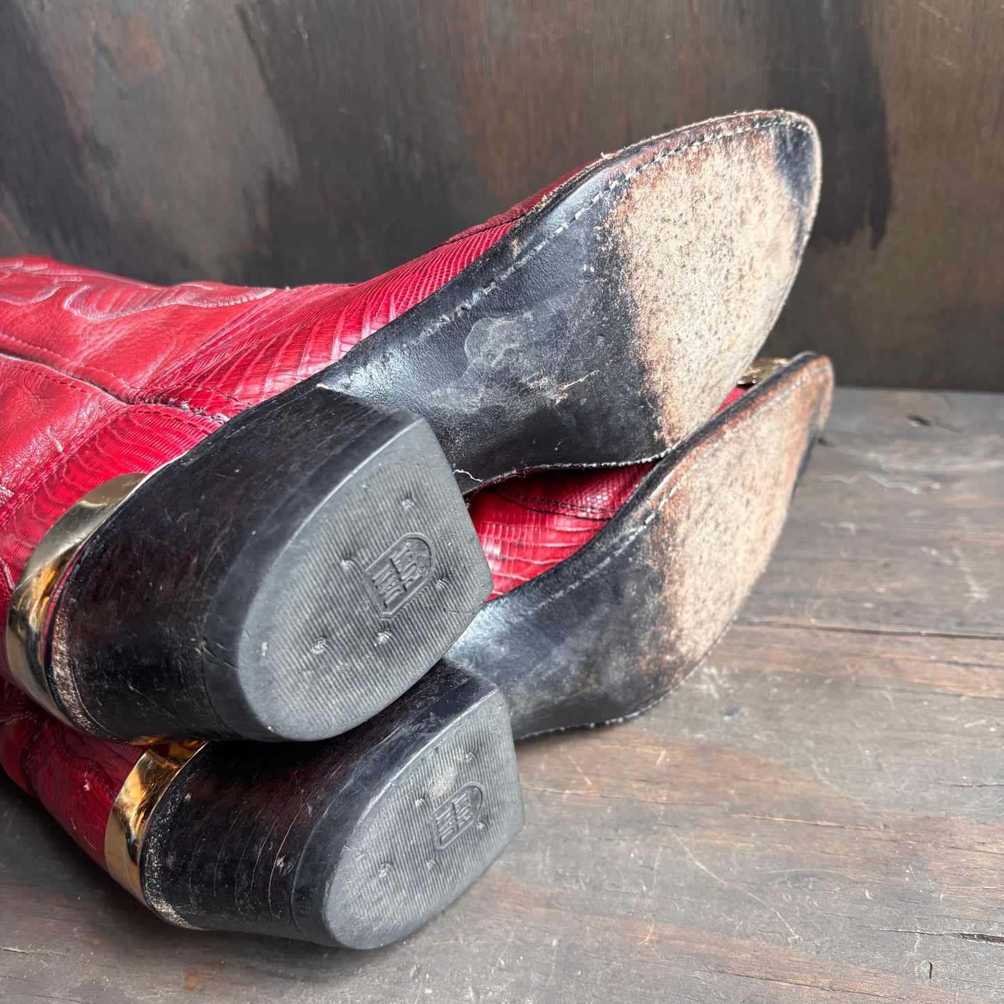 Dan Post Red Reptile Boot