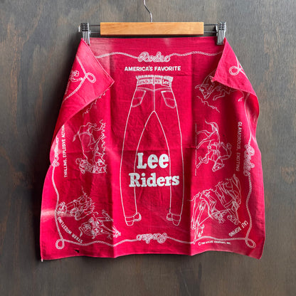 Vintage Lee Jeans Red Bandana