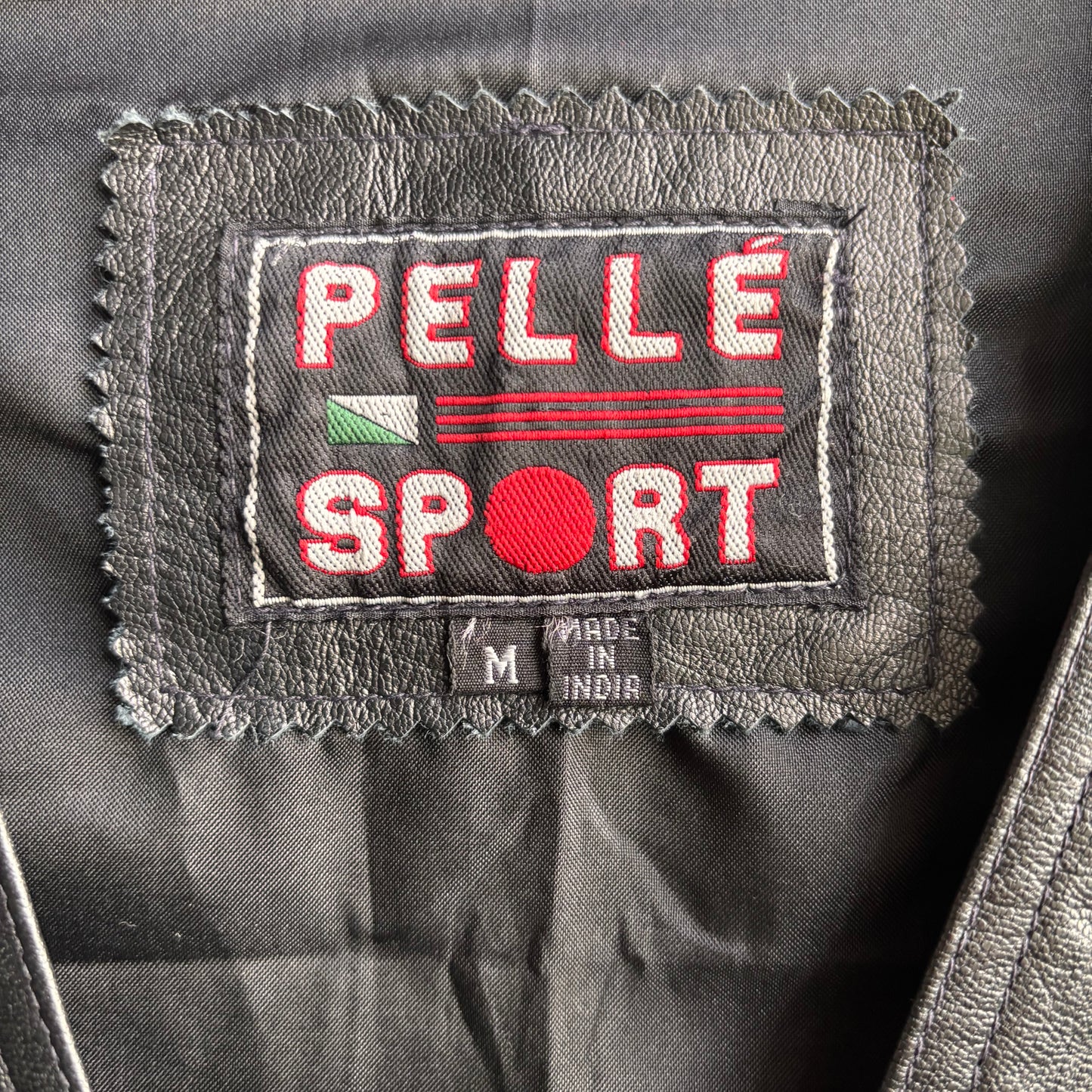 Pelle Sport Black Leather Vest