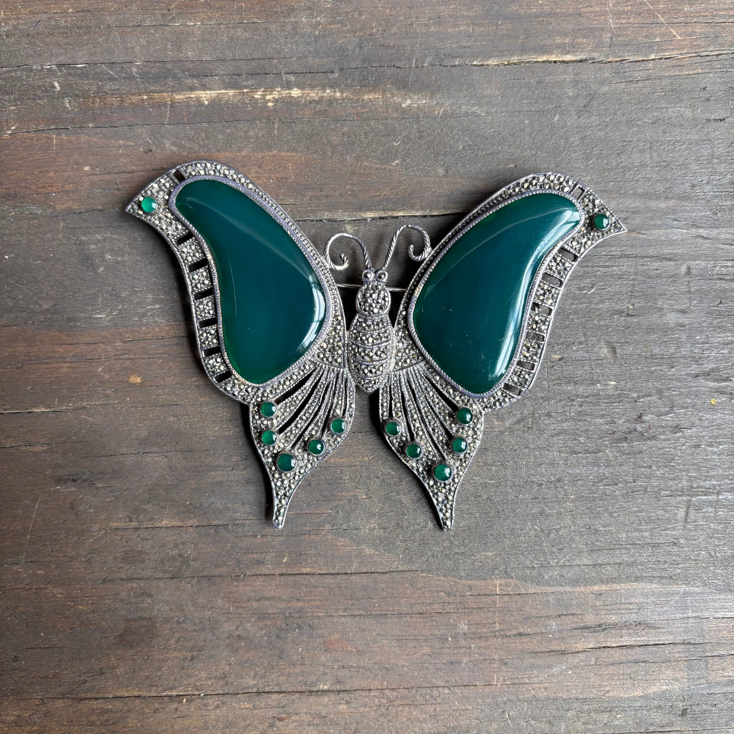 Vintage XL Butterfly Brooch