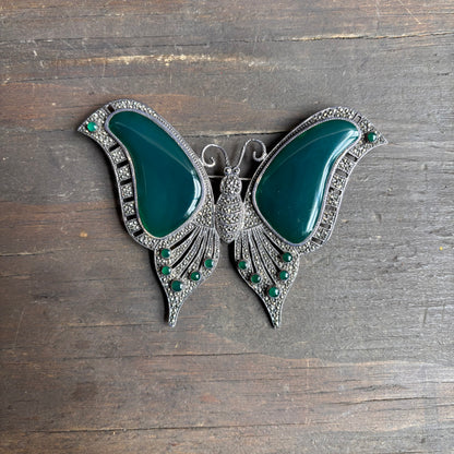 Vintage XL Butterfly Brooch