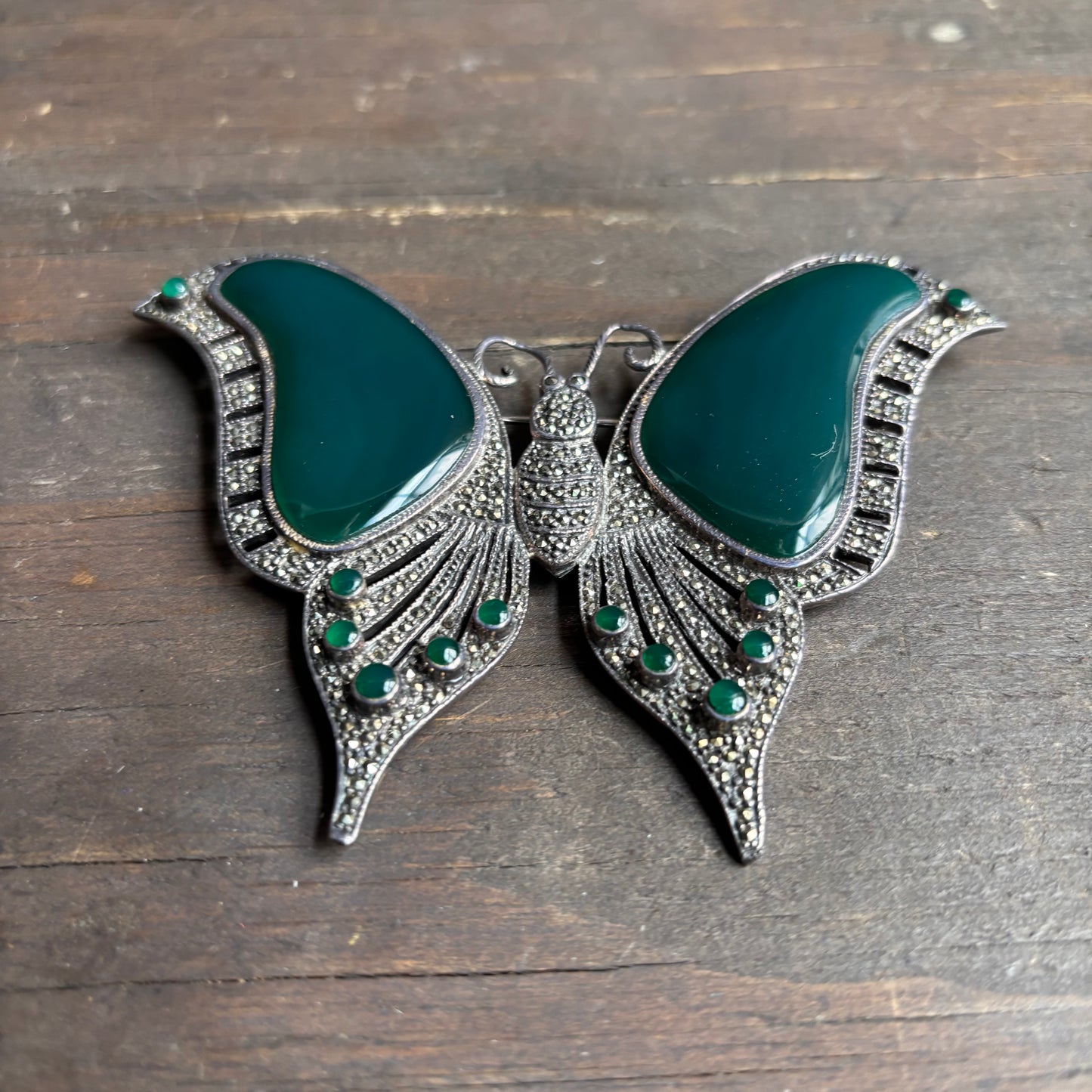 Vintage XL Butterfly Brooch