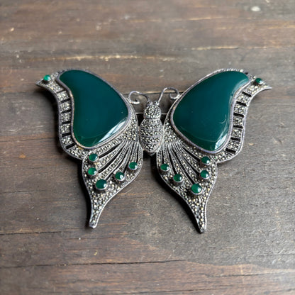 Vintage XL Butterfly Brooch