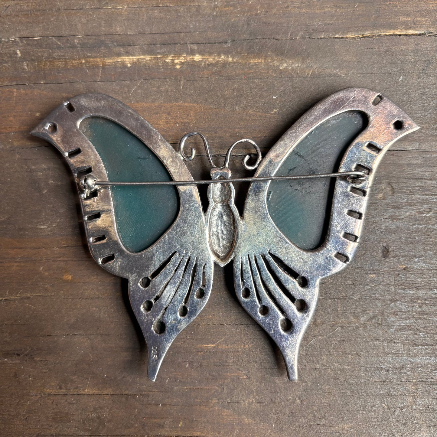 Vintage XL Butterfly Brooch