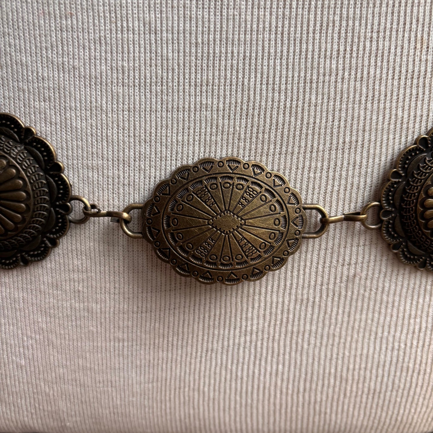 Metal Concho Belt