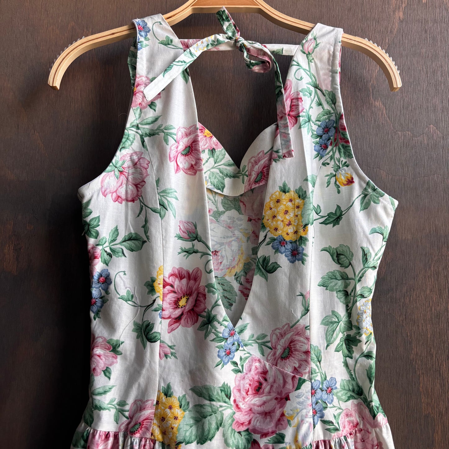 Sleeveless Floral Maxi Dress