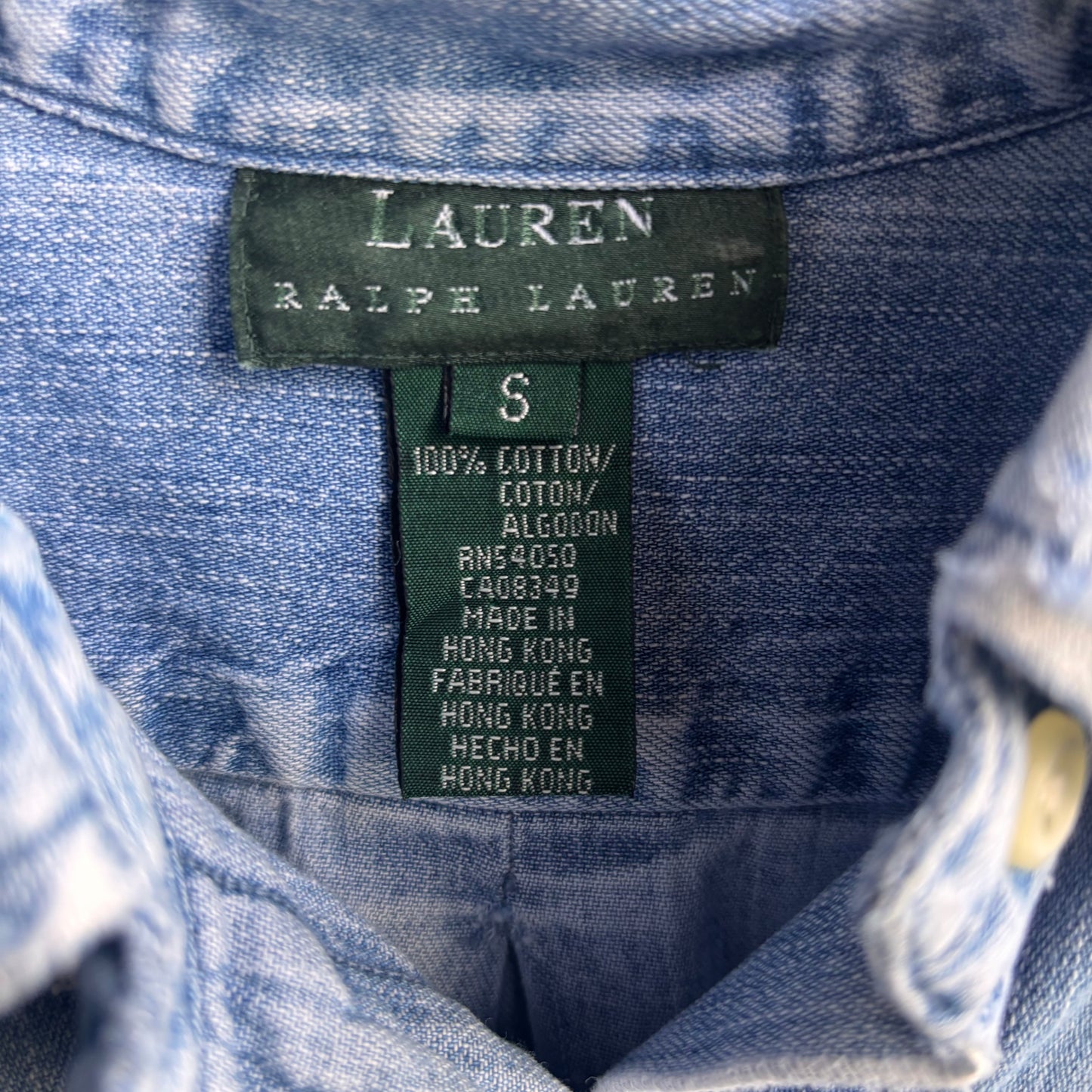 Ralph Lauren Boxy Denim Shirt