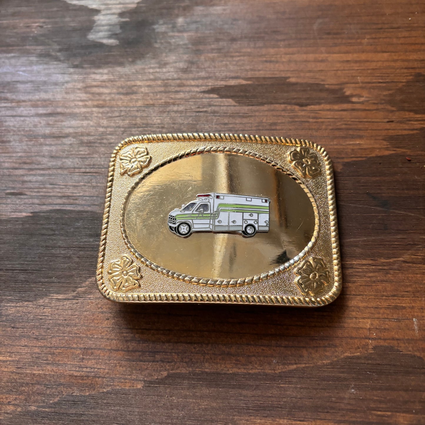 Metal RV Belt Buckle