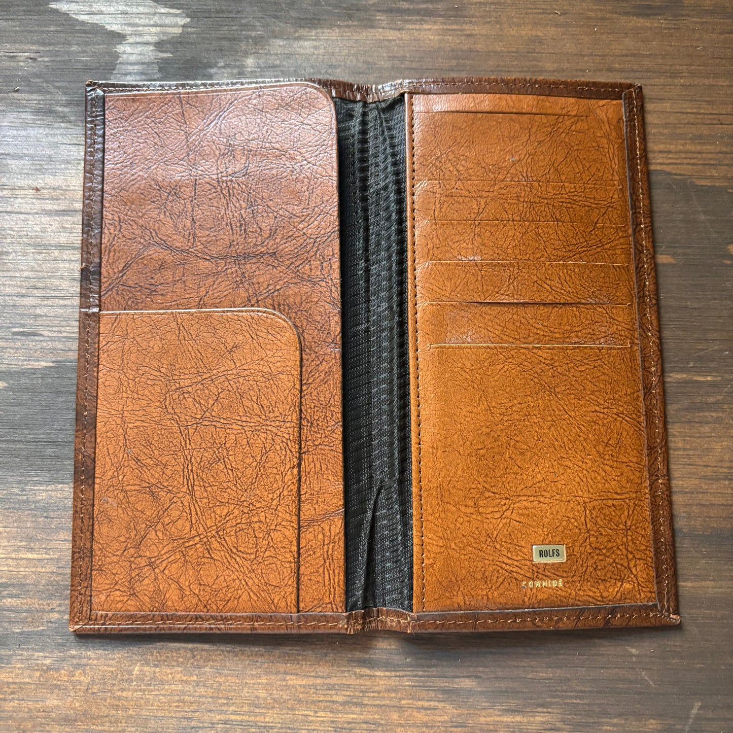 Vintage Rolfs Leather Billfold