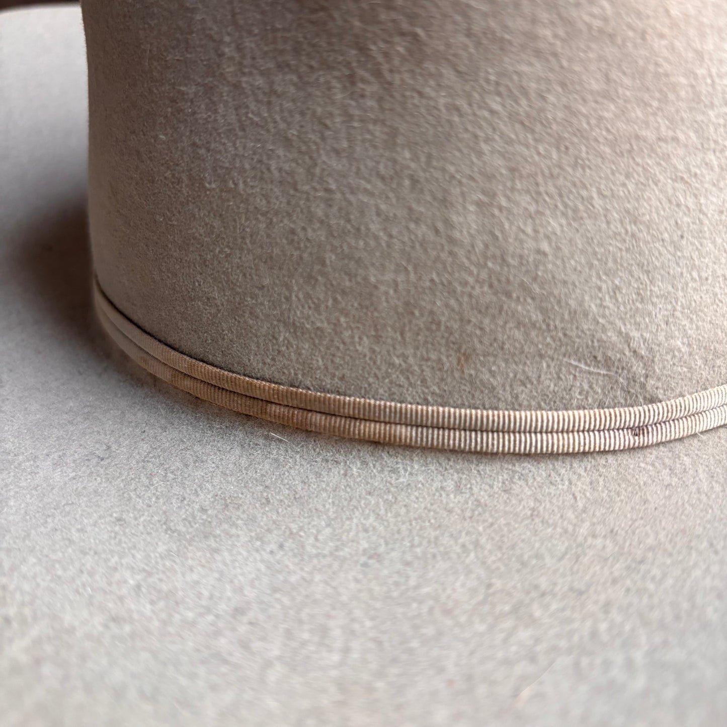 Vintage Stetson 3X Beaver Beige Hat