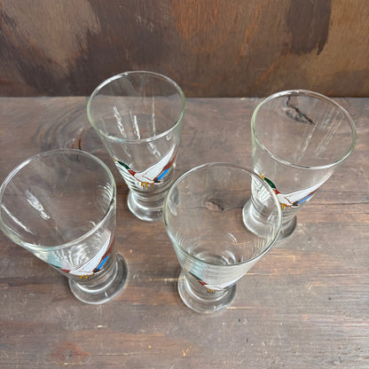 Flying Mallard Pilsner Glasses (set of 4)