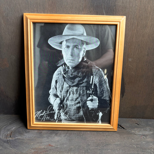 Autographed Framed Photo of William S. Hart