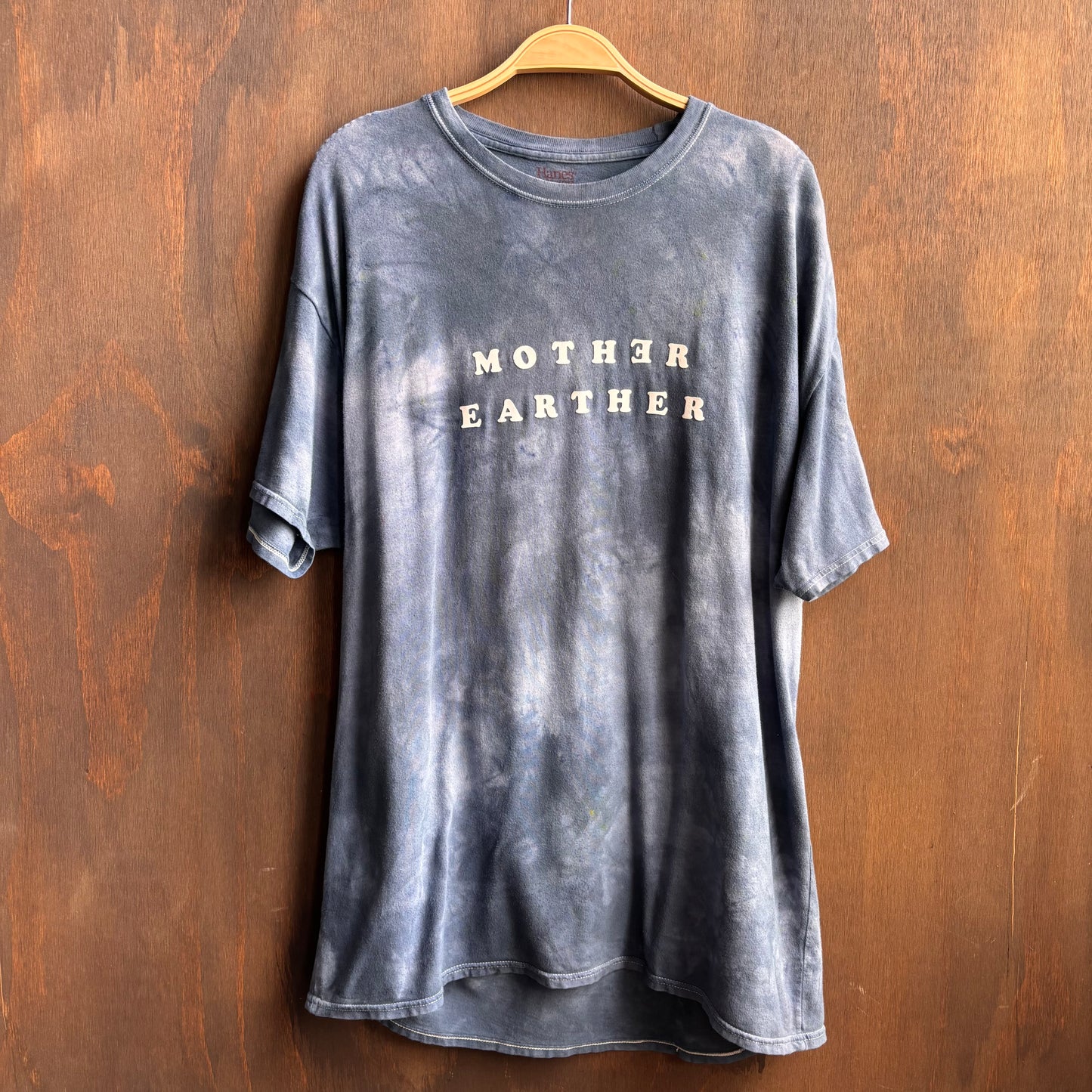 Blue Tie Dye Mother Earther T-Shirt
