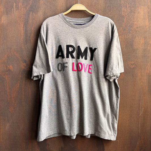 Grey Army of Love T-Shirt