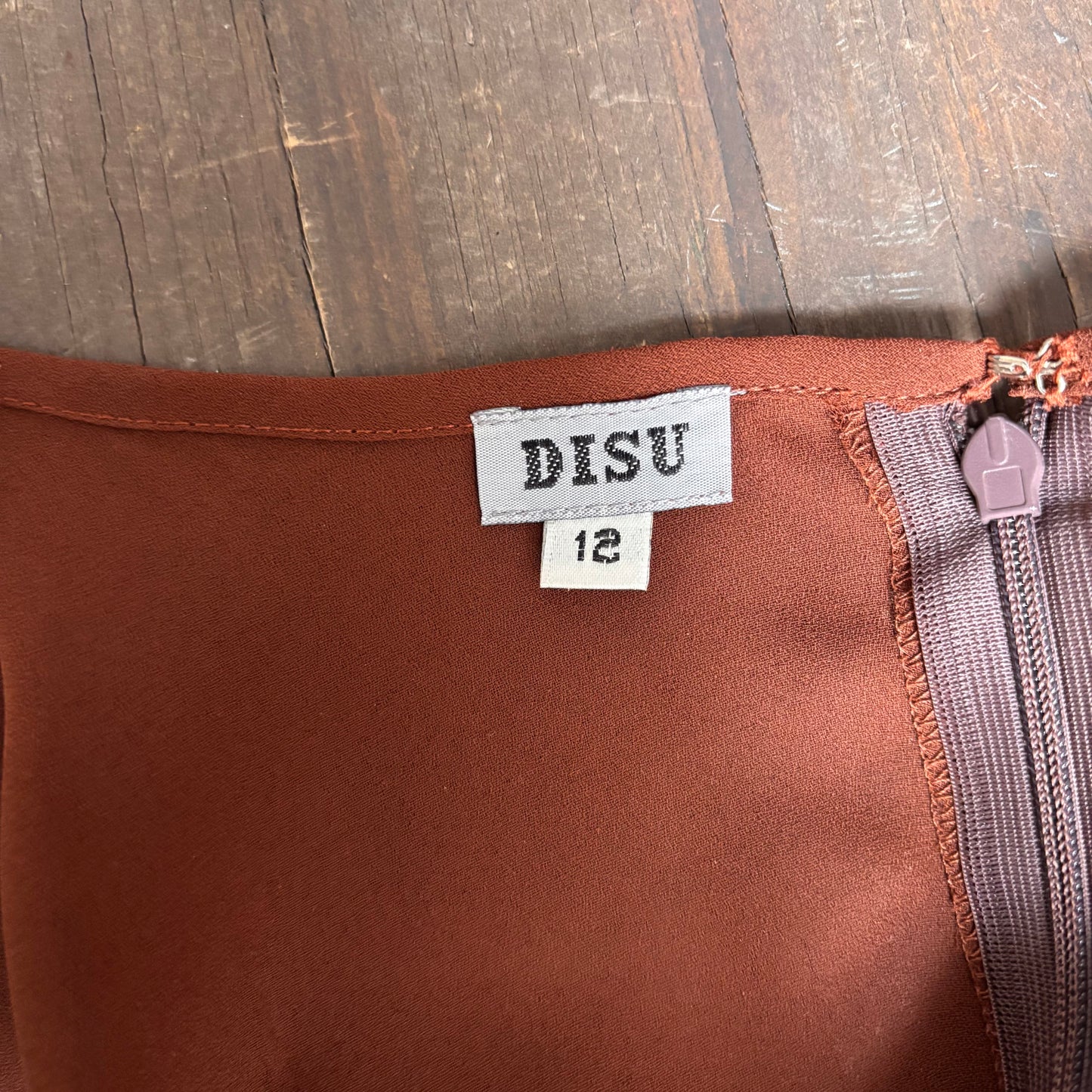 DISU Brown Slip Dress
