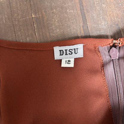 DISU Brown Slip Dress