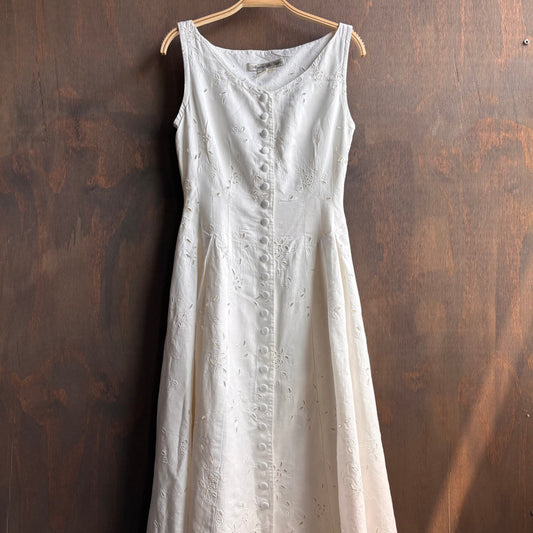 Vintage Marie St. Claire White Dress