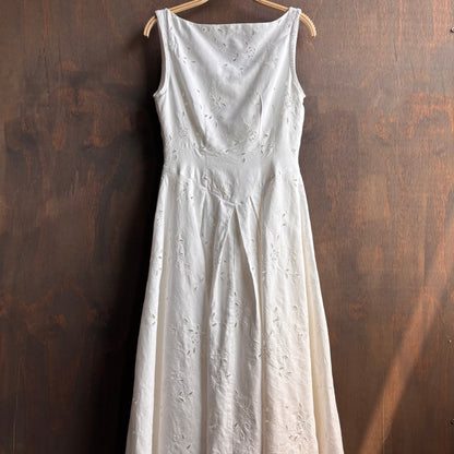Vintage Marie St. Claire White Dress