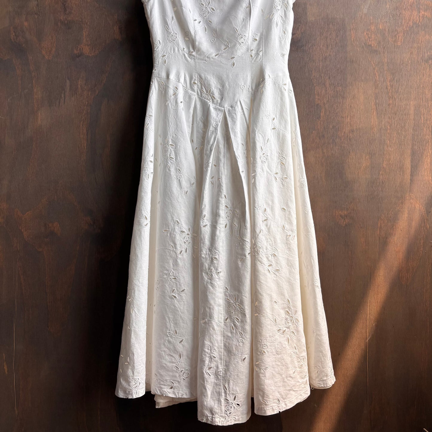 Vintage Marie St. Claire White Dress