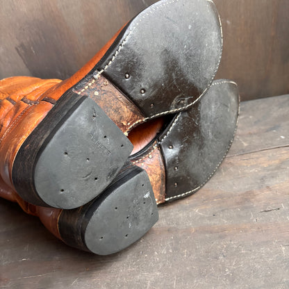 Vintage ACME Tan Leather Boots