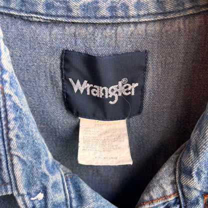 Vintage Wrangler Denim Pearl Snap
