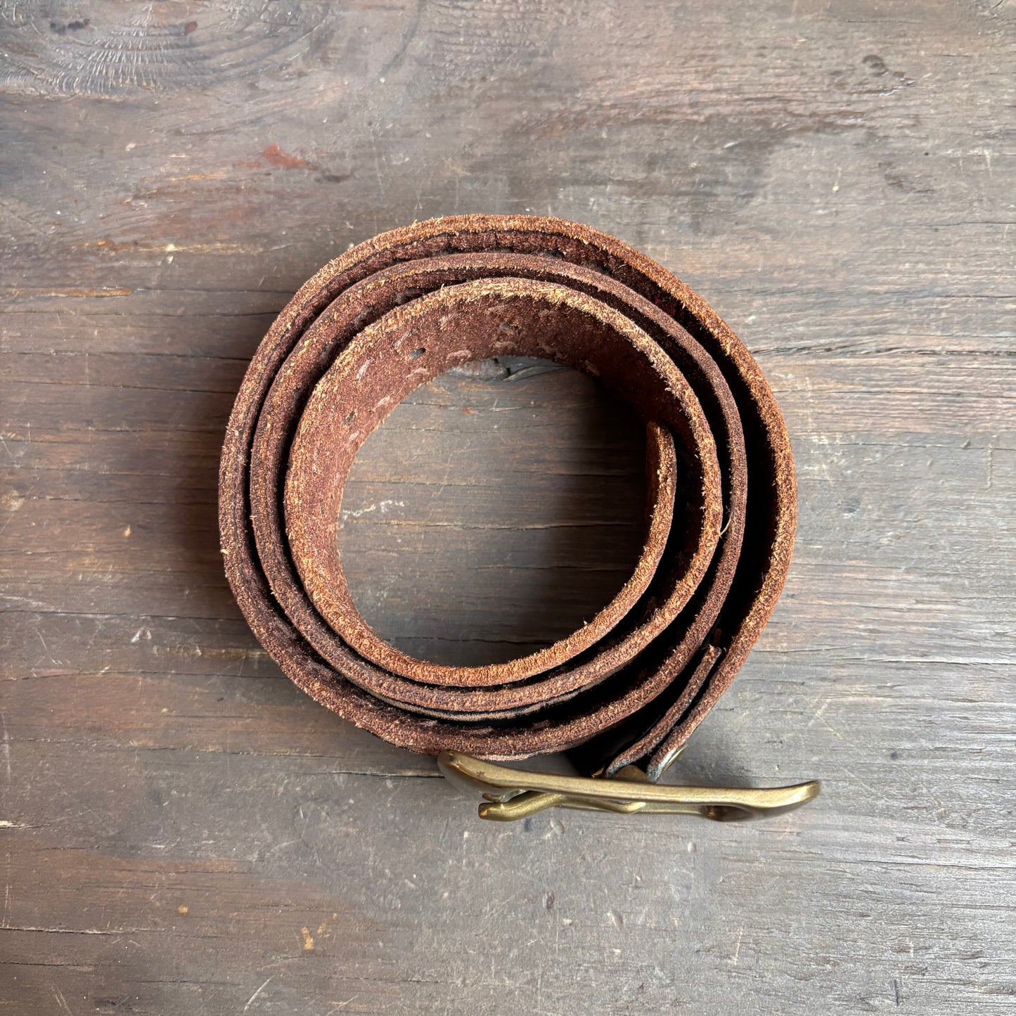 Vintage Lucky Brand Black Leather Belt