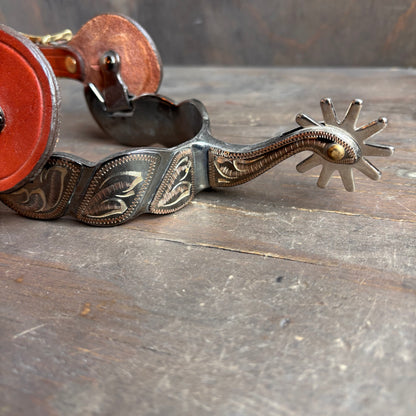 Tan Leather Spurs