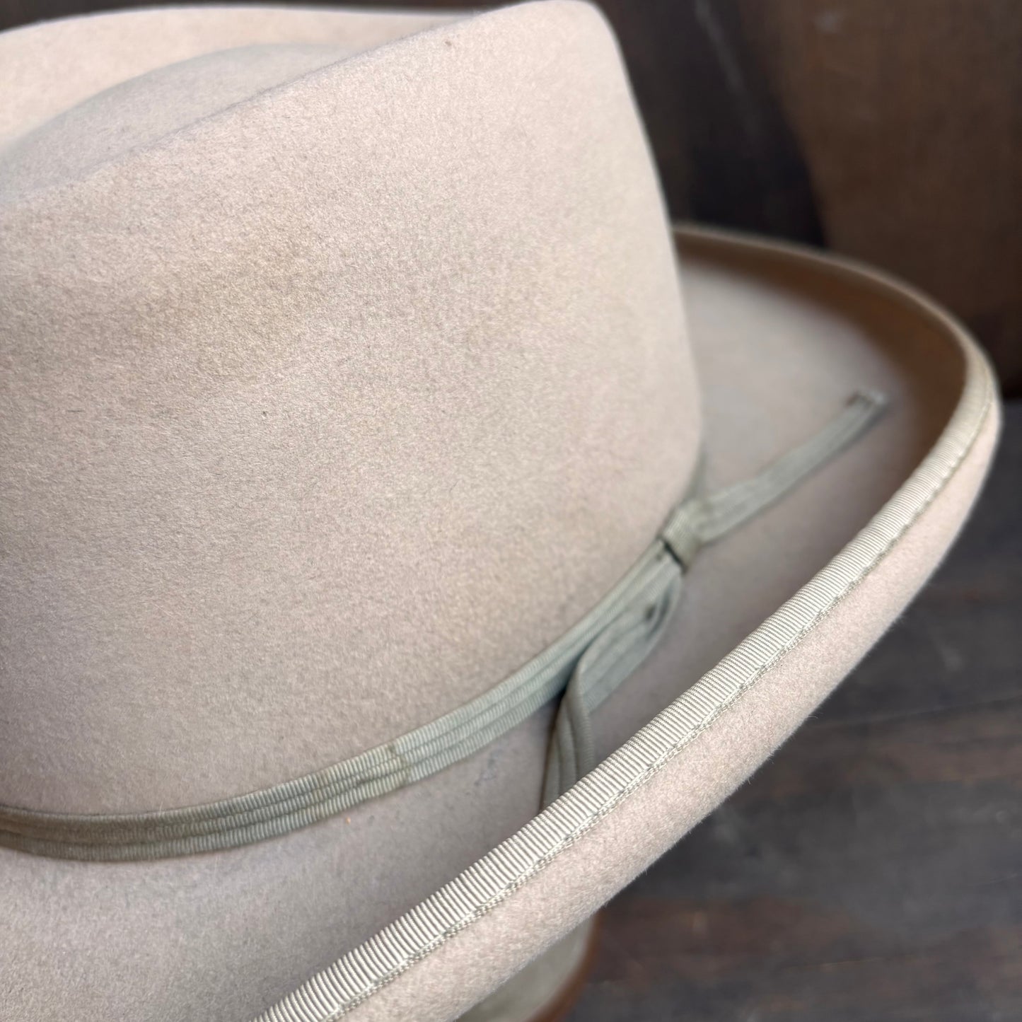 Vintage Stetson 3X Beaver Beige Hat