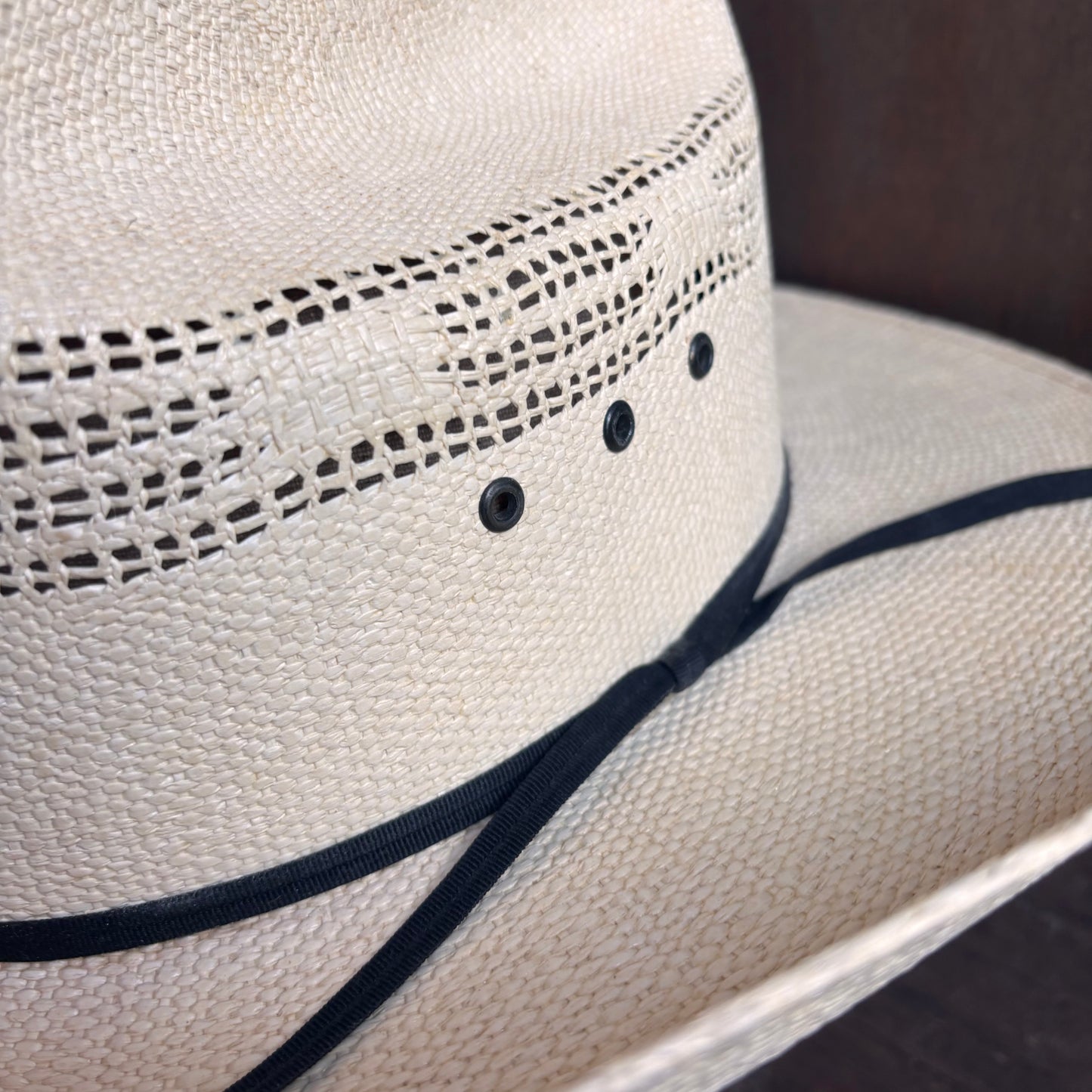 Beige Straw Hat
