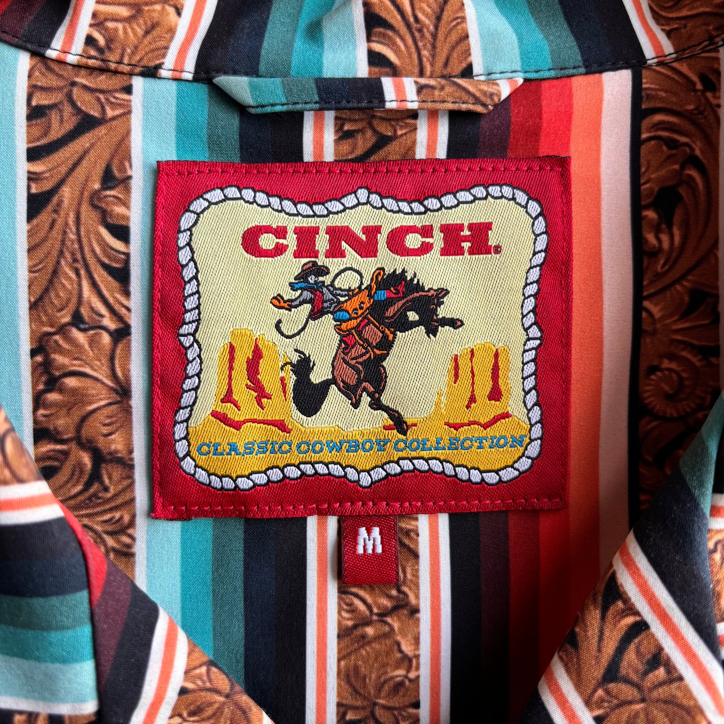 Cinch Striped Button Up