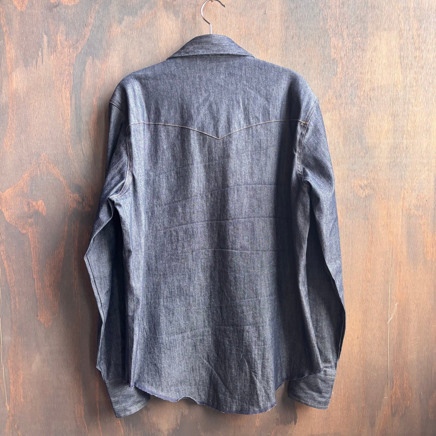 Wrangler Dark Denim Pearl Snap