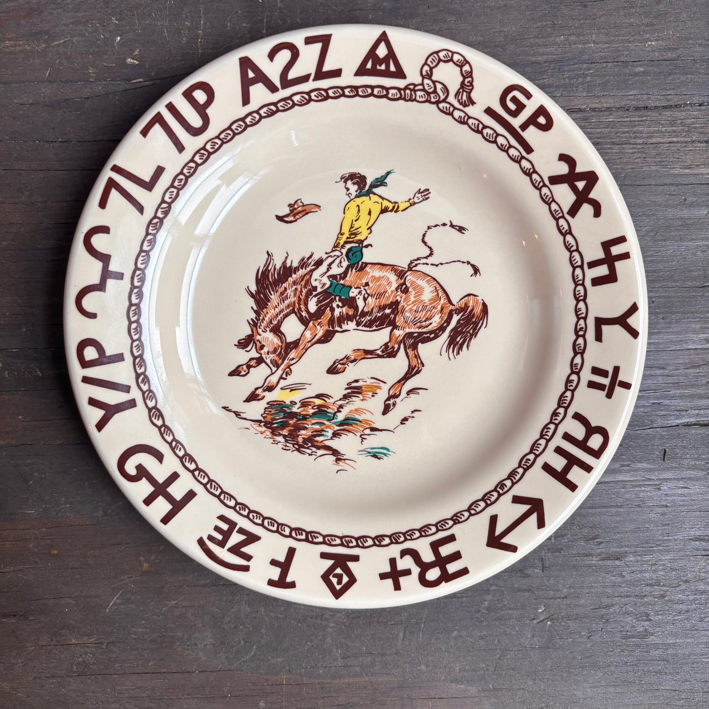 Westward Ho Rodeo Collection Cup and Saucer