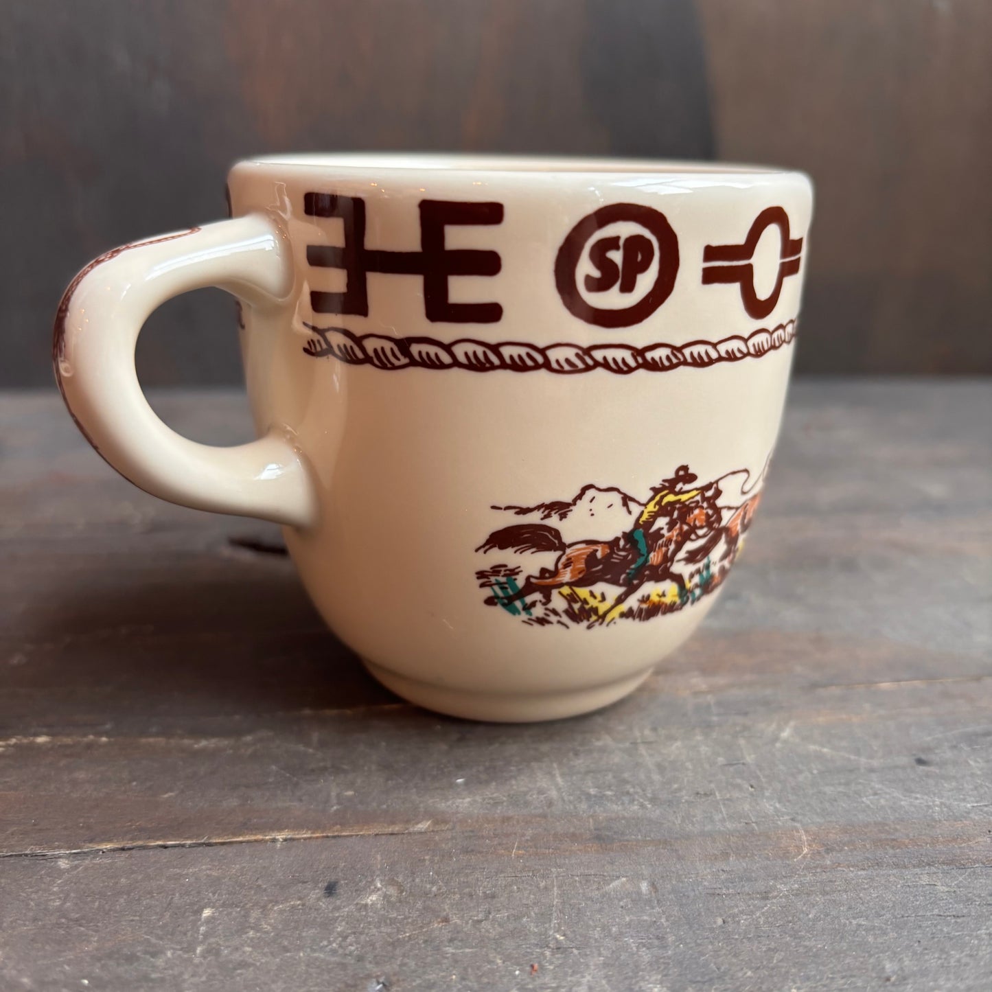Westward Ho Rodeo Collection Cup and Saucer