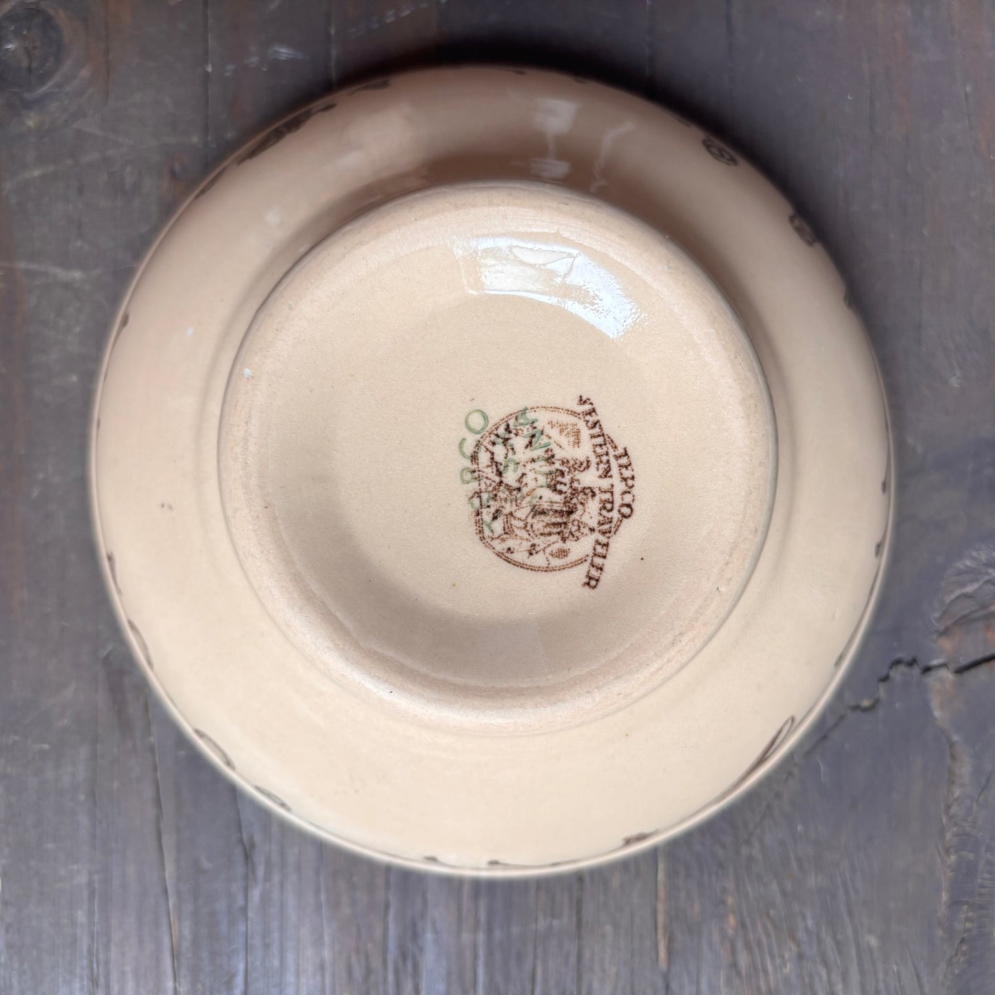 Tepco Western Traveler Plate and Bowl Set