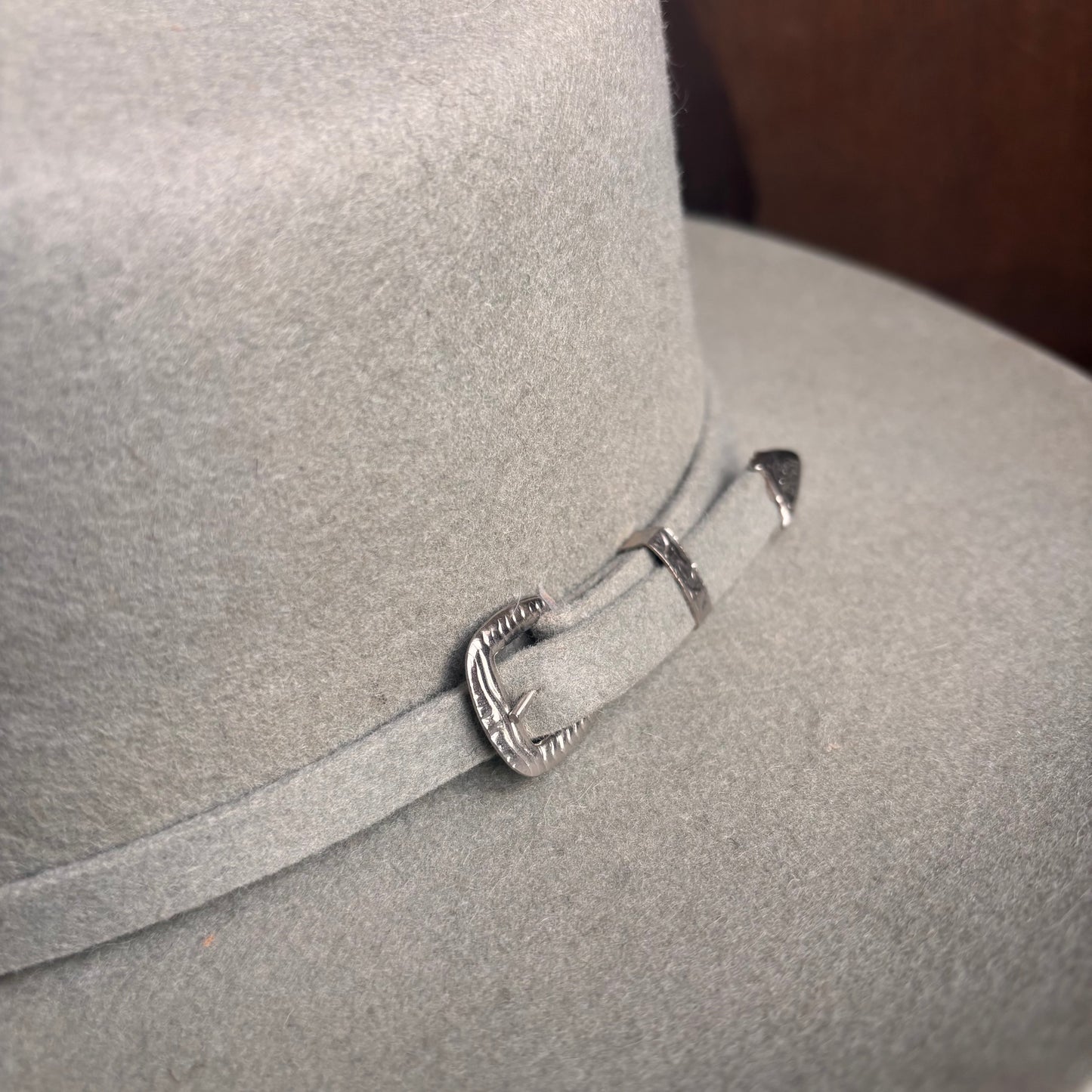 Vintage Beige Wool Hat