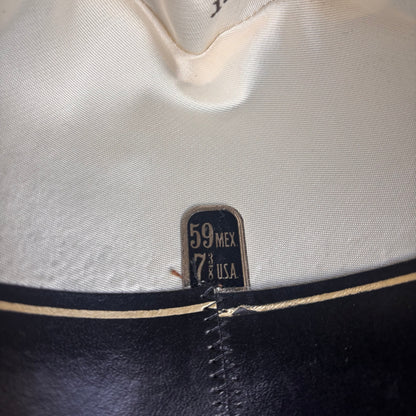 Vintage Beige Wool Hat