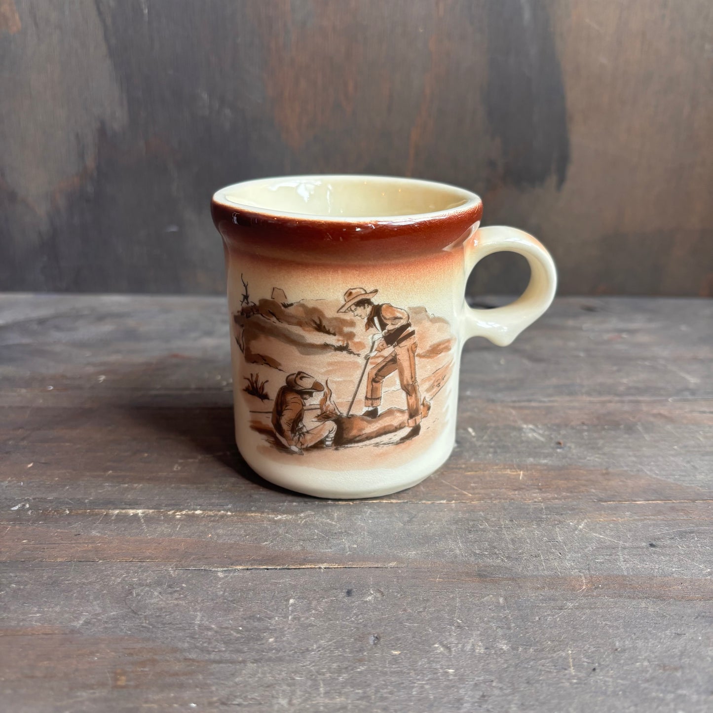 McCoy Pottery El Rancho Mug
