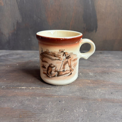 McCoy Pottery El Rancho Mug