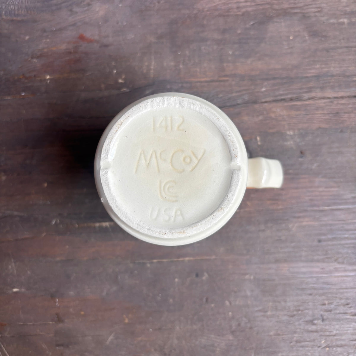 McCoy Pottery El Rancho Mug