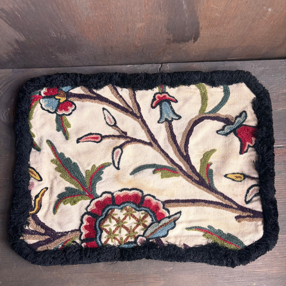 Embroidered Floral Pillow Shams (set of 2)
