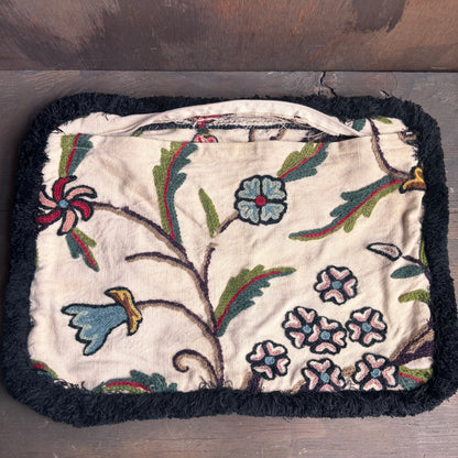 Embroidered Floral Pillow Shams (set of 2)