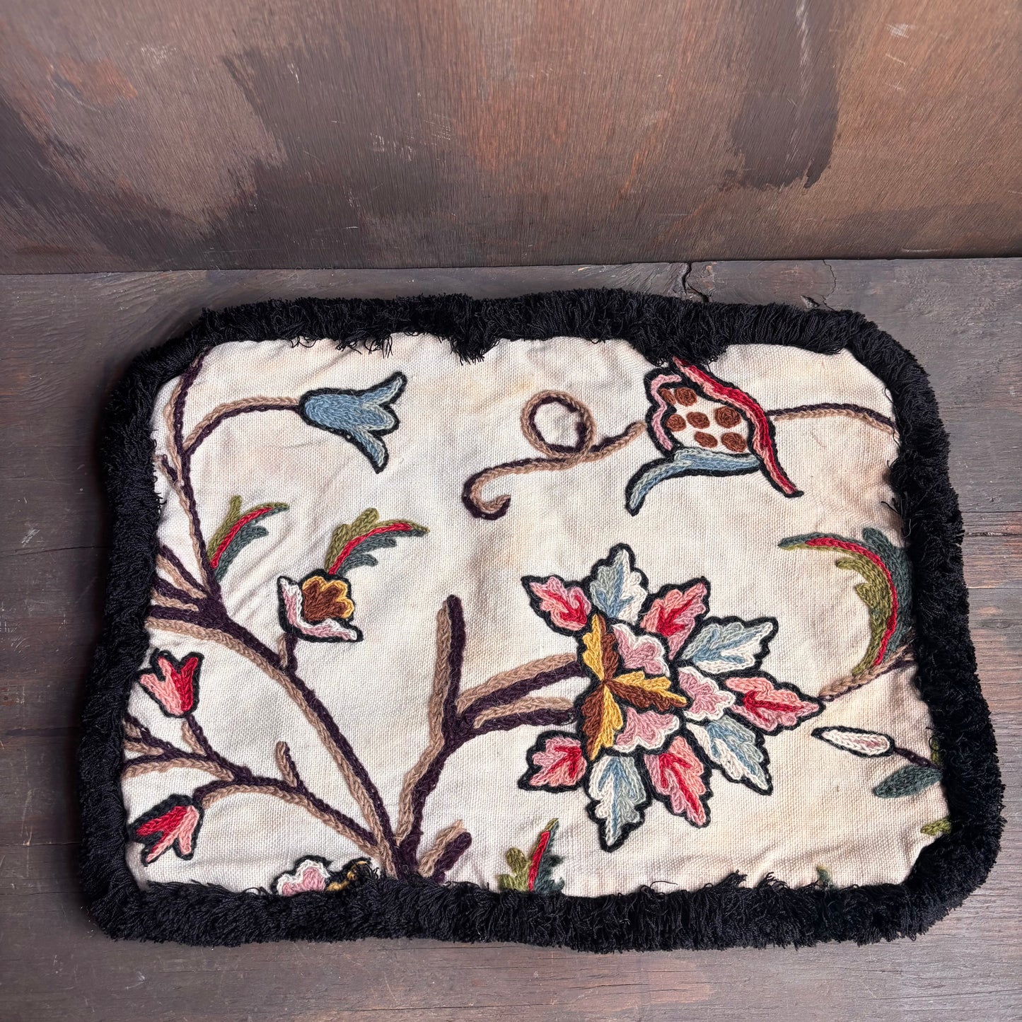 Embroidered Floral Pillow Shams (set of 2)