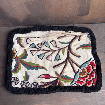 Embroidered Floral Pillow Shams (set of 2)