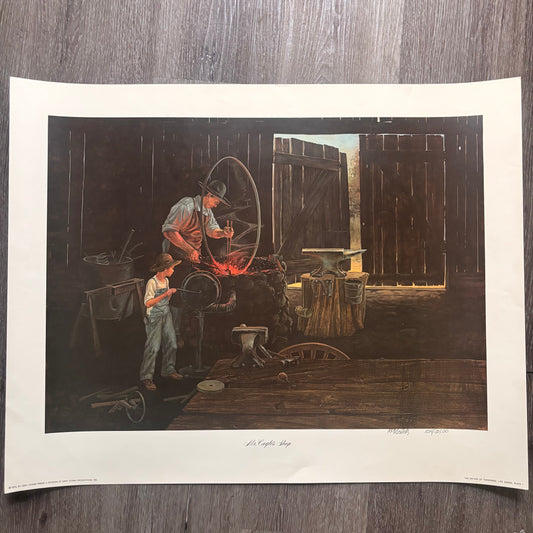 Limited Edition Signed William Neal McPheeters Lithograph